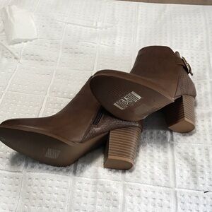 New York & Company Brown Ankle Booties